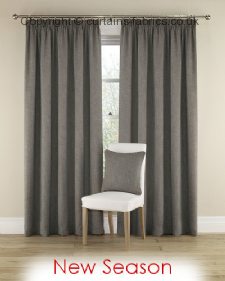HARRISON 11 GREY ----out of stock---- fabric by MONTGOMERY INTERIORS