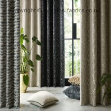 ANTHRACITE NEW DESIGN fabric by ASHLEY WILDE DESIGN