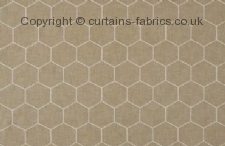 BEEHIVE  made to measure curtains by BILL BEAUMONT TEXTILES