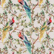 PEACOCK  fabric by BILL BEAUMONT TEXTILES