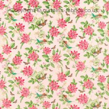 PINK LOTUS F1588  fabric by CLARKE and CLARKE