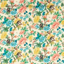 SAPPHIRE GARDEN F1603  fabric by CLARKE and CLARKE