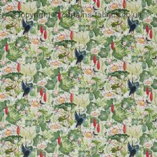 WATERLILY LINEN F1605  fabric by CLARKE and CLARKE