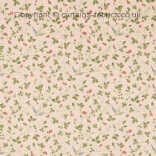 WILD STRAWBERRY LINEN F1606 fabric by CLARKE and CLARKE