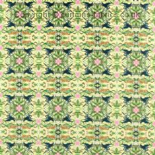 WONDERLUST TEA STORY VELVET F1592  fabric by CLARKE and CLARKE
