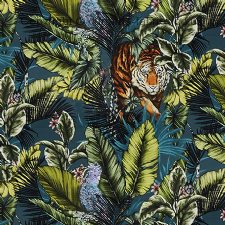 BENGAL TIGER  fabric by CURTAIN EXPRESS