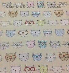 COOL CATS fabric by FRYETTS FABRICS