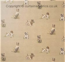 POOCH fabric by FRYETTS FABRICS