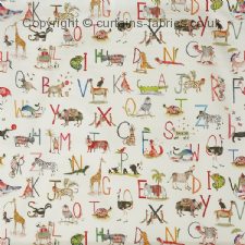 Viewing ANIMAL ALPHABET 8628 by PRESTIGIOUS TEXTILES