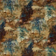 SHAN SHUI 8645 fabric by PRESTIGIOUS TEXTILES