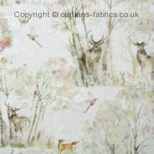Enchanted forest linen made to measure curtains by VOYAGE DECORATION