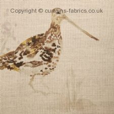 GAME BIRDS fabric by VOYAGE DECORATION