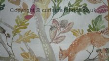 SCURRY OF SQUIRRELS made to measure curtains by VOYAGE DECORATION