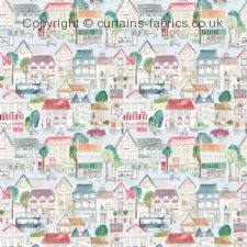 VILLAGE STREETS fabric by VOYAGE DECORATION