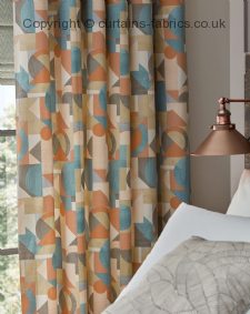 GEOMETRICA COTTON fabric by iLIV INTERIOR TEXTILES