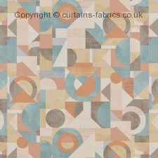 GEOMETRICA COTTON made to measure curtains by iLIV INTERIOR TEXTILES