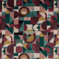 GEOMETRICA VELVET made to measure curtains by iLIV INTERIOR TEXTILES